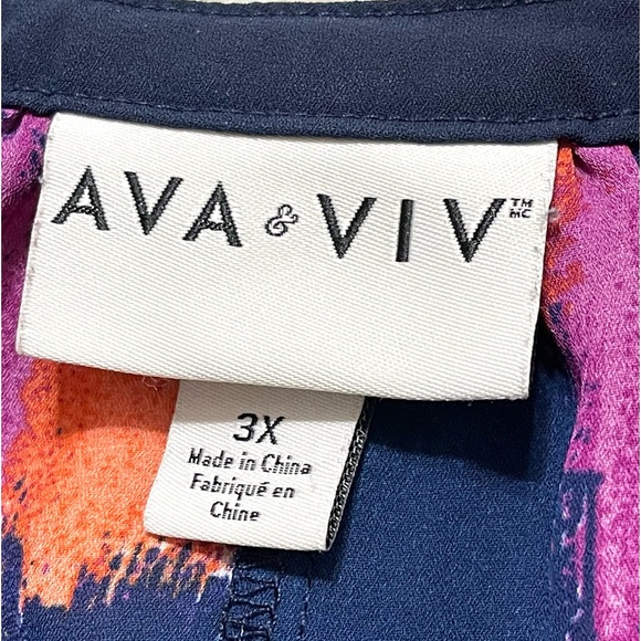 ❤️AVA & VIV Colorful Top❤️ - Picture 3 of 10